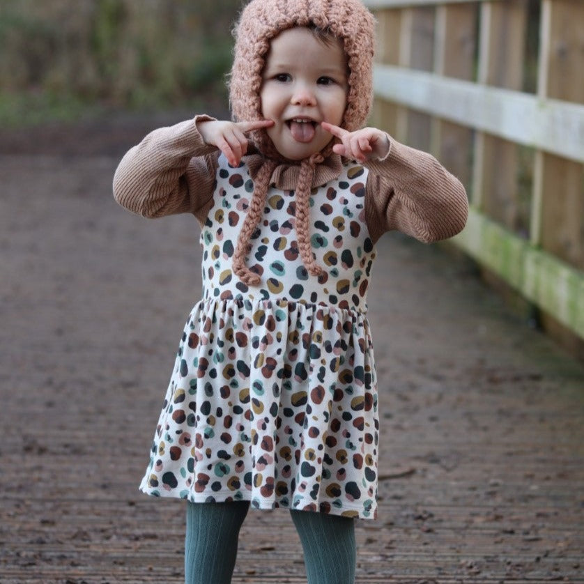 Leopard Dress LoveBeeBaby