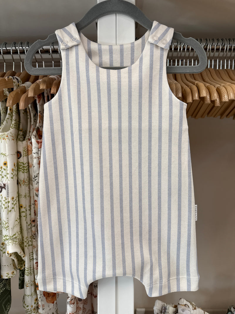 Coastal Stripe Short Romper | Ready To Post