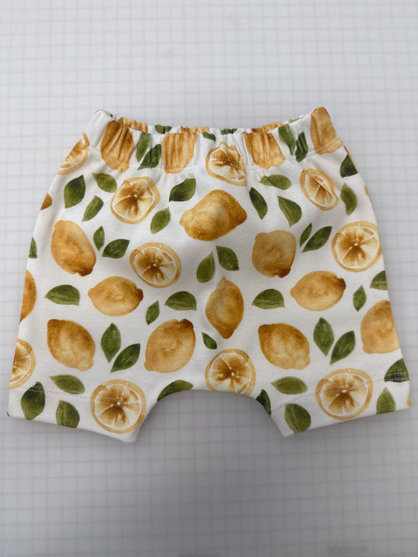 Lemony Lemons Stitched Shorts | Ready To Post