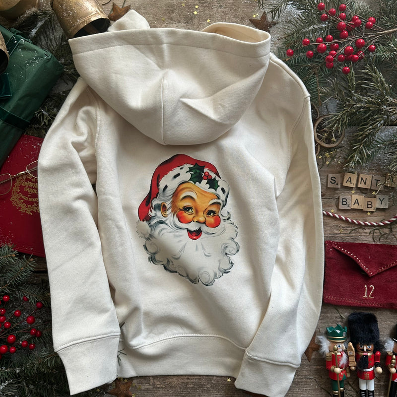 LoveBee Baby Hoodies + T-shirts | Santa | Natural Raw