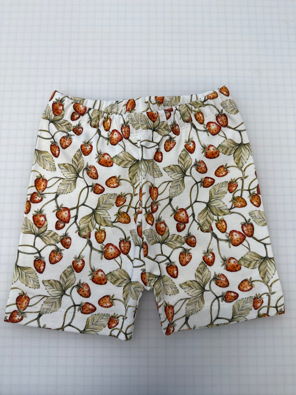 Strawberries Stitched Shorts | Ready To Post