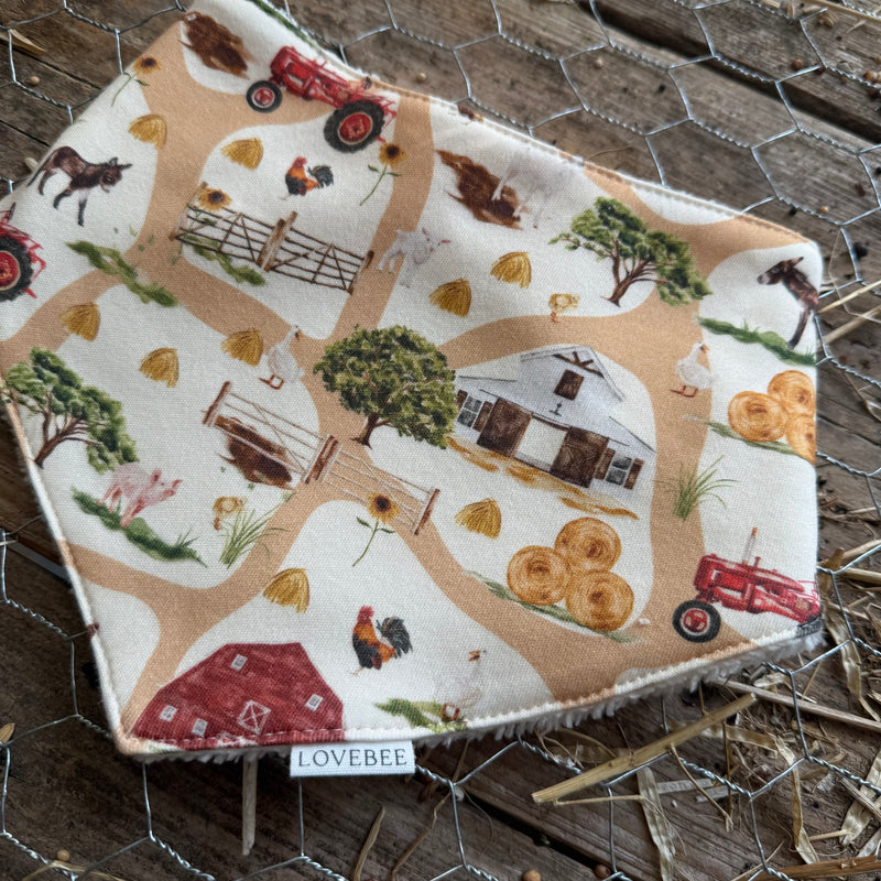 Barn Life Dribble Bib