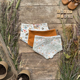 Floral 3 Set Dribble Bibs