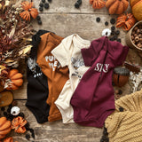 LoveBee Baby Bodysuits | Trick Or Treat | Burgundy