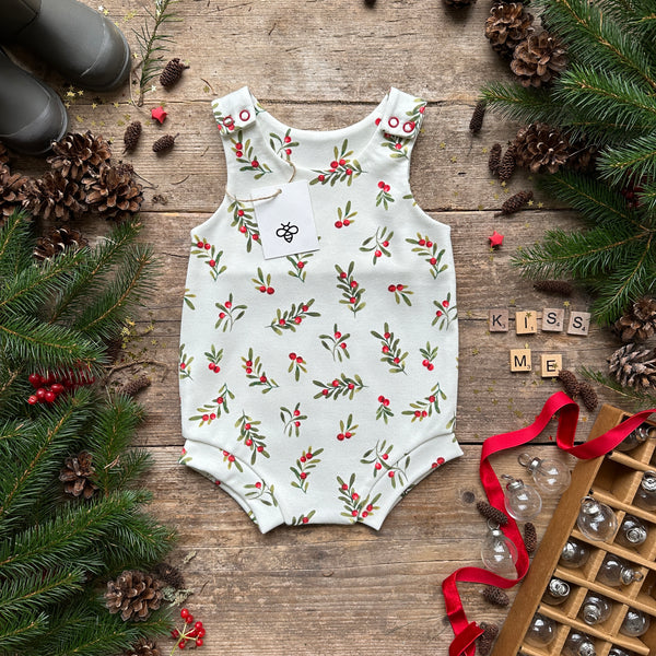 PERFECTLY IMPERFECT | Bloomer Romper | Berry Christmas