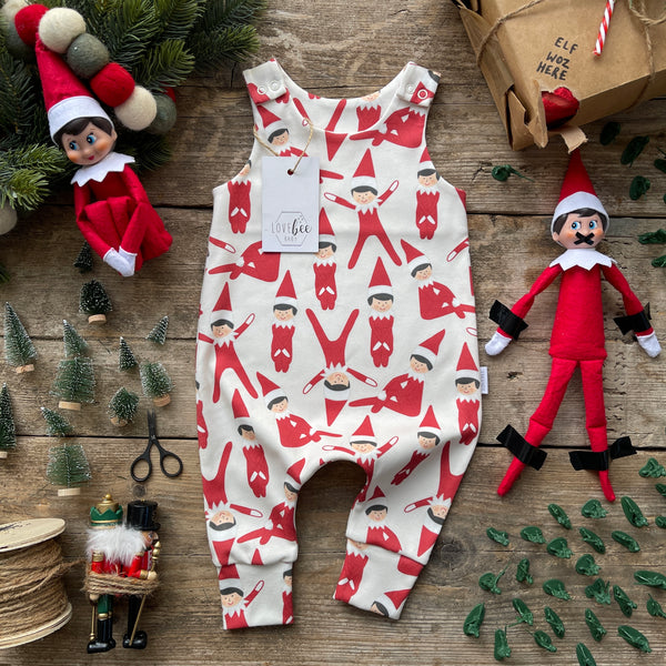 Santa's Helper Long Romper | Ready To Post