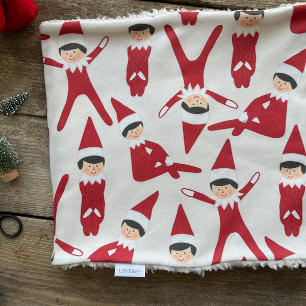 Santas Helper Printed Snood | Ready To Post