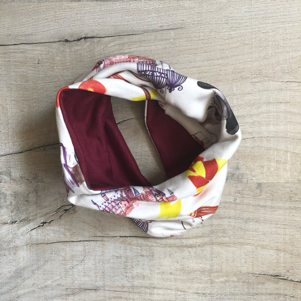 Swish And Flick Printed Snood | Ready To Post