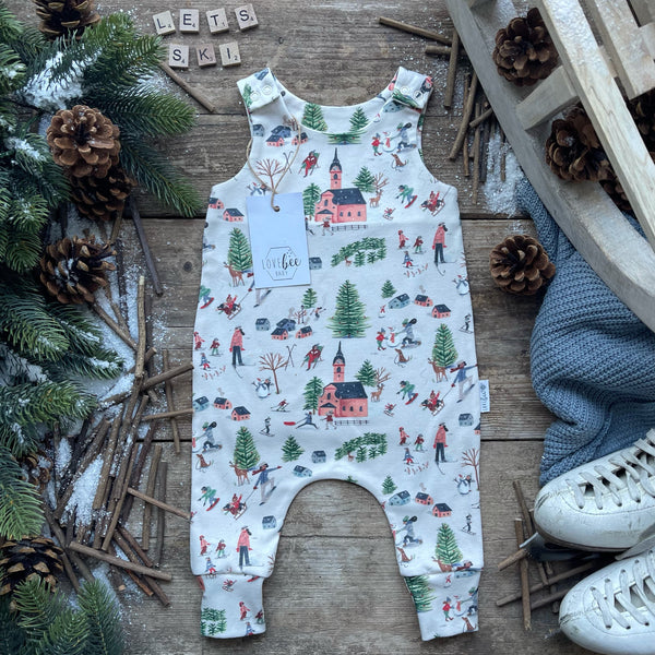 Ski Lodge Long Romper | Ready To Post