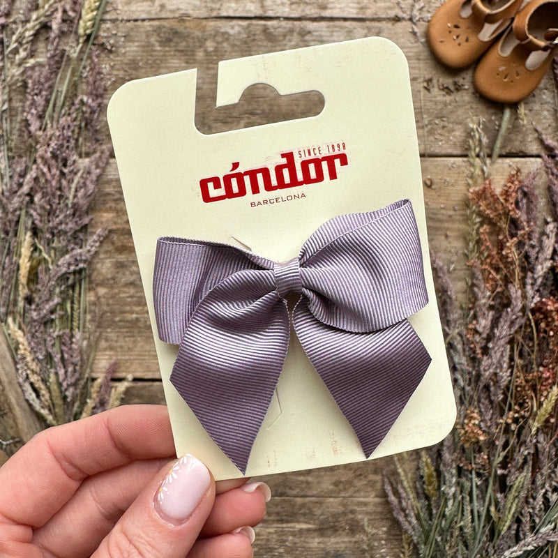 Grosgrain Hair Bow | Iris