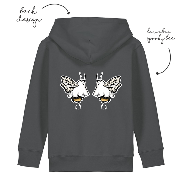 LoveBee Hoodie + T-shirts | Spooky Bee | Dark Grey