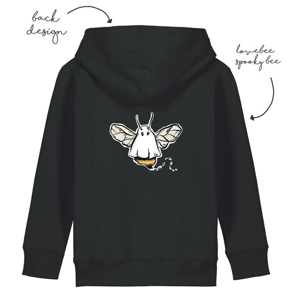 LoveBee Hoodie + T-shirts | Spooky Bee | Black