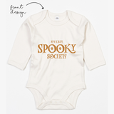 LoveBee Baby Bodysuits | Spooky Society | Natural