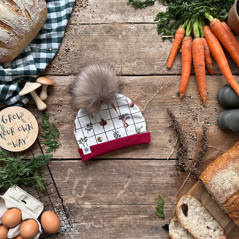 Allotment Bobble Hat | Ready To Post