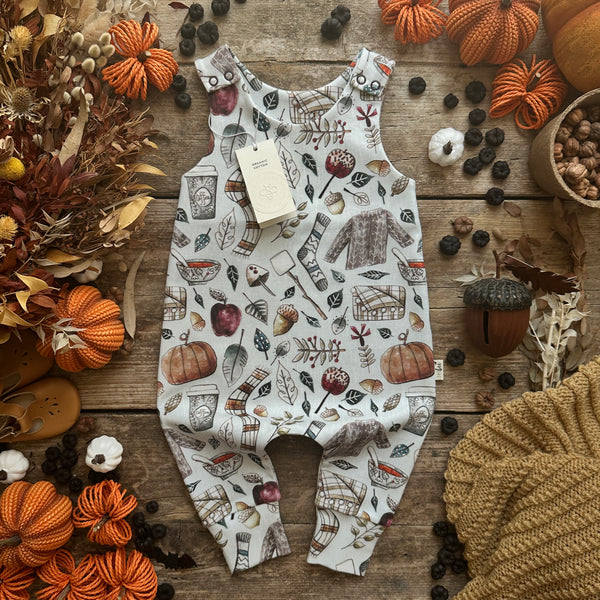 Autumn Spice Long Romper | Ready To Post