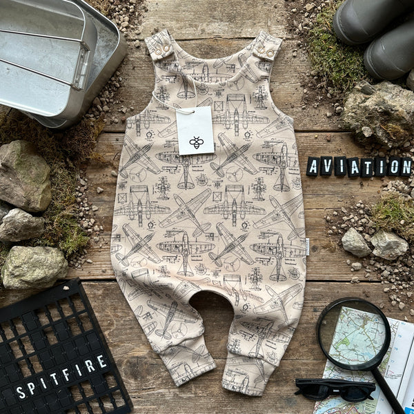 Aviation Long Romper | Ready To Post