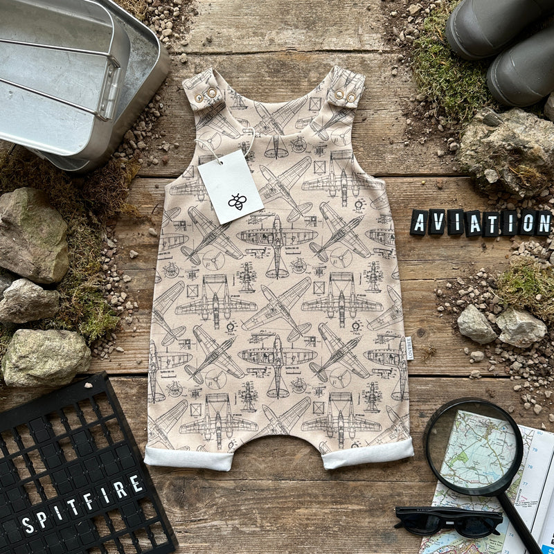 Aviation Short Romper | Ready To Post