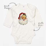 LoveBee Baby Bodysuits | Santa | Natural