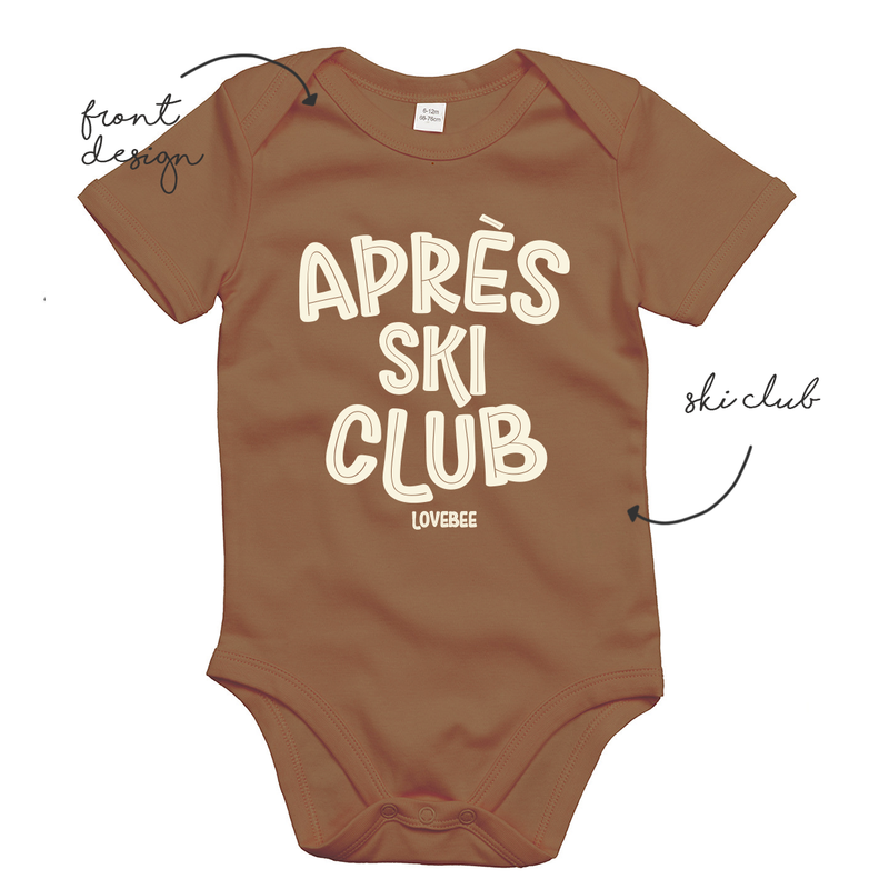 LoveBee Baby Bodysuits | Après | Toffee