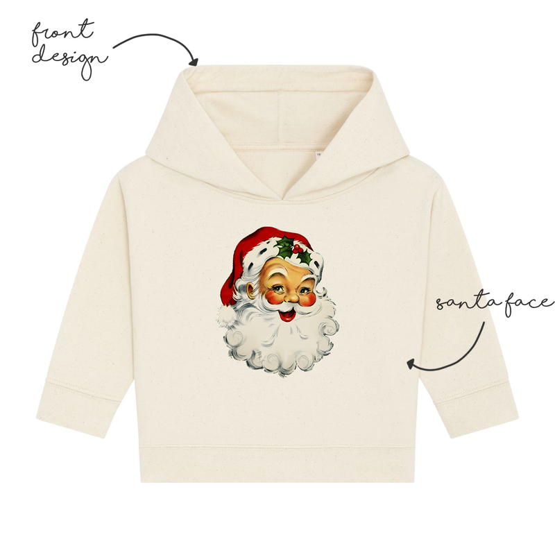 LoveBee Baby Hoodies + T-shirts | Santa | Natural Raw