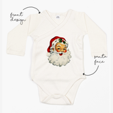 LoveBee Baby Bodysuits | Santa | Natural