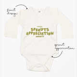 LoveBee Baby Bodysuits | Sprouts Appreciation Society | Natural