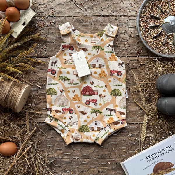 Barn Life Bloomer Romper