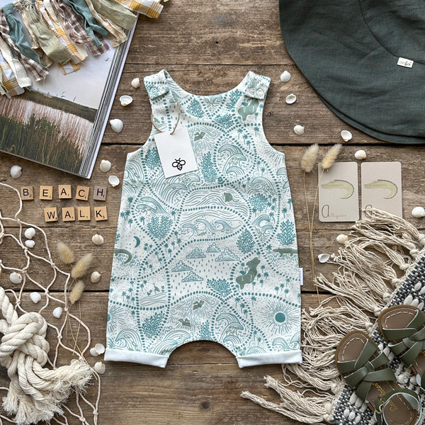 Beach Walk Short Romper | Ready To Post