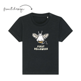 LoveBee Baby T-shirts | First Halloween| Black