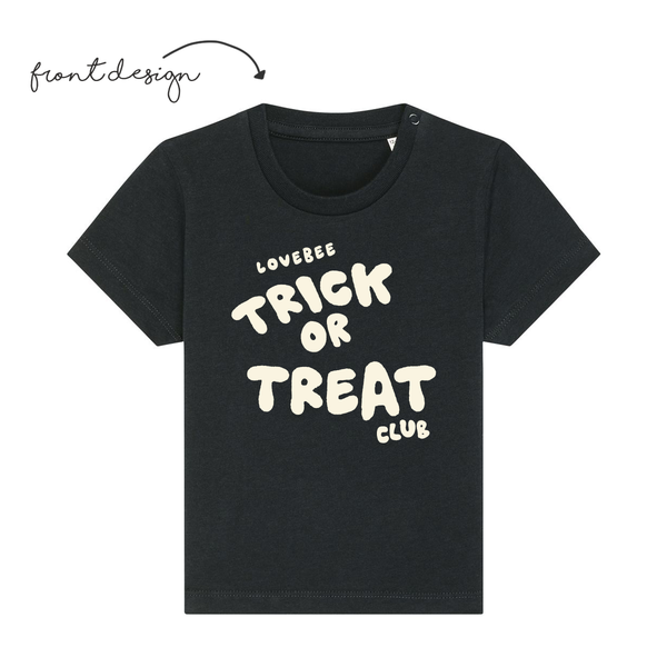 LoveBee Baby T-shirts | Trick or Treat | Black