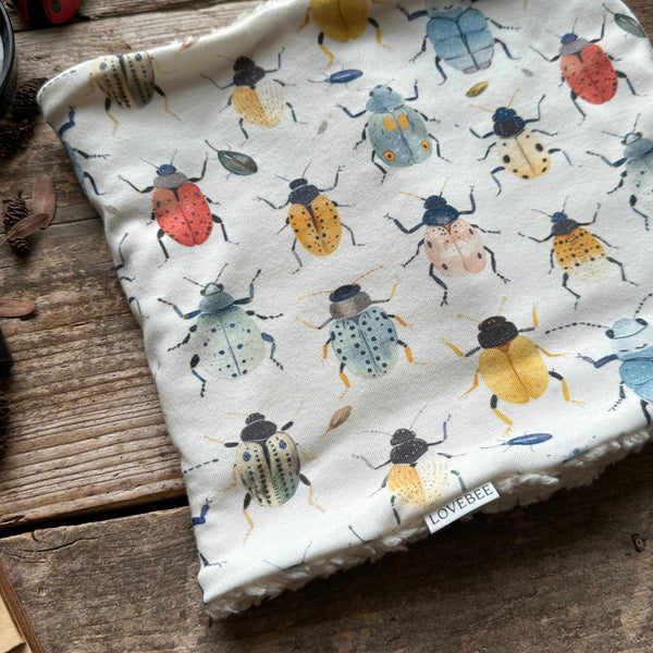 Beetles + Bugs Printed Snood