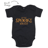 LoveBee Baby Bodysuits | Spooky Society | Black