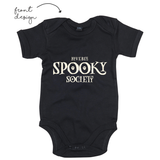 LoveBee Baby Bodysuits | Spooky Society | Black