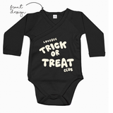 LoveBee Baby Kimono Bodysuits | Trick Or Treat | Black