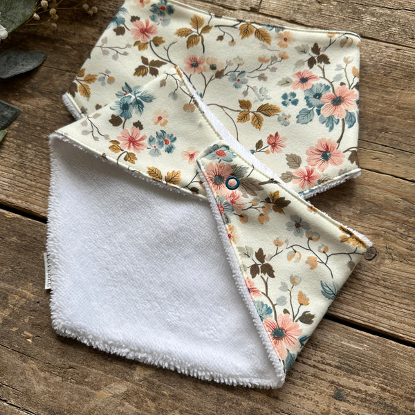 Blossoms Dribble Bib