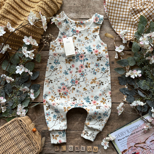 Blossoms Long Romper