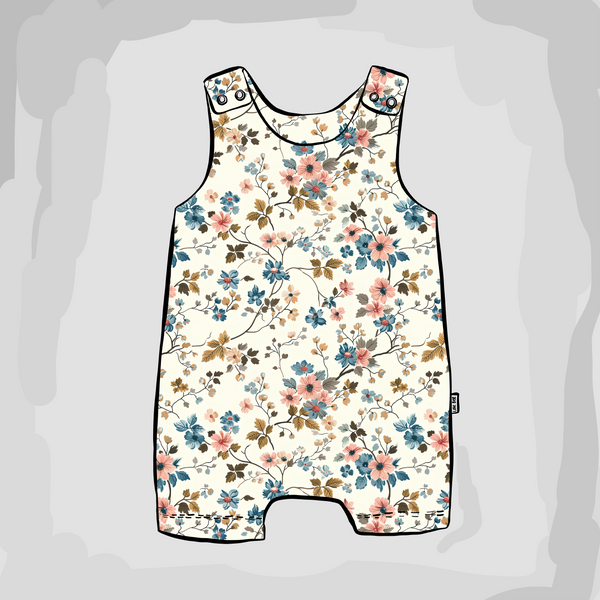 Blossoms Short Romper