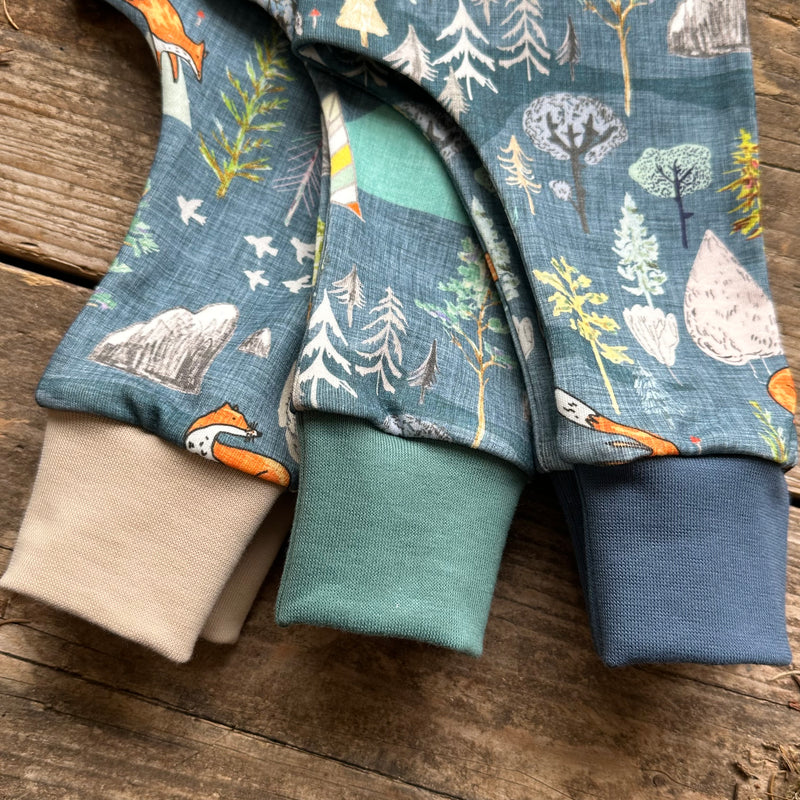 Blue Fox Mountain Harem Leggings | Ready To Post