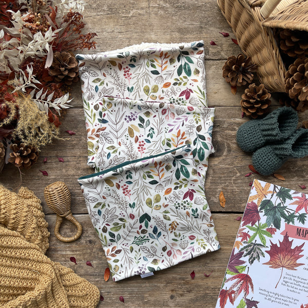 Botanical Sprigs Printed Snood | Ready To Post