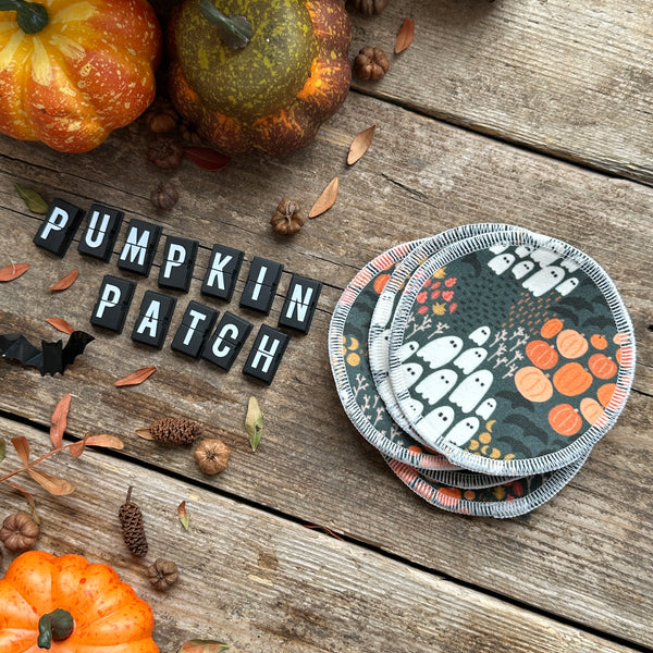 Pumpkin Patch Reusable Breast Pads