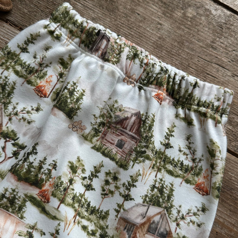 Cabin Campfire Harem Leggings