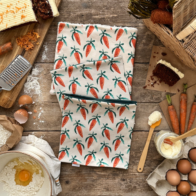 Carrots Printed Snood | Ready To Post