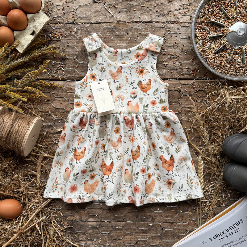 Chicken Meadow Dress