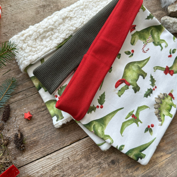 Christmasaurus Printed Snood | Ready To Post