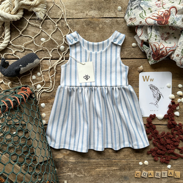 Coastal Stripe Dress | Ready To Post