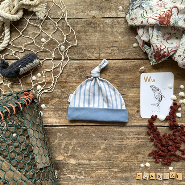 Coastal Stripe Knotted Hats | Ready To Post