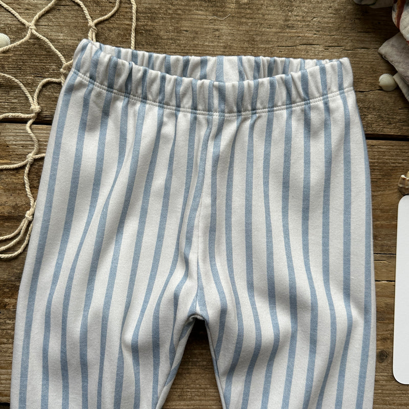 Coastal Stripe Slim Leggings | Ready To Post