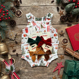 Cosy Christmas Bloomer Romper | Ready To Post