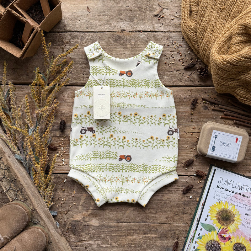 Crop Cycle Bloomer Romper