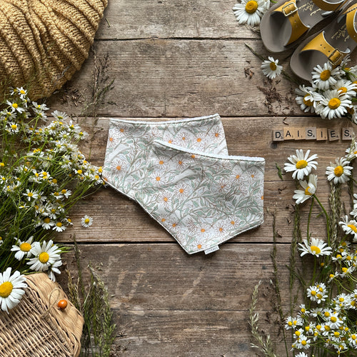 Daisies Dribble Bib